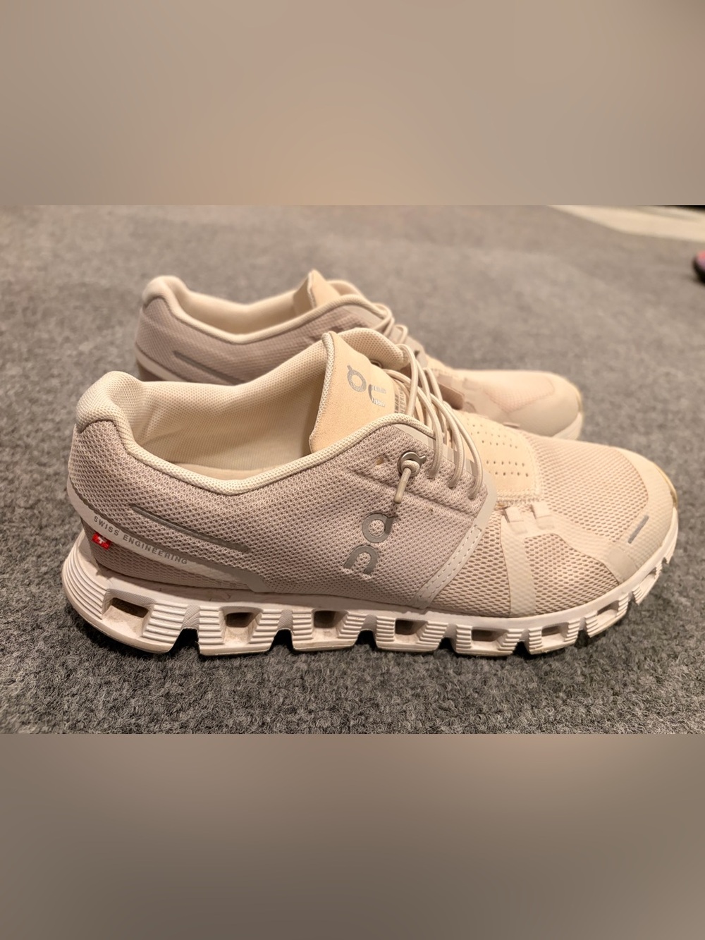 OnCloud Women’s Sneaker in Beige